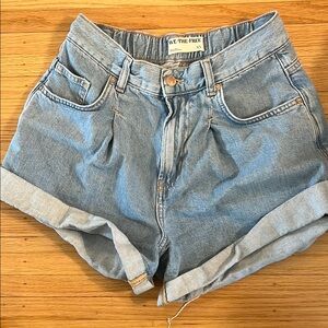 Free People We The Free Danni Shorts in Open Sky